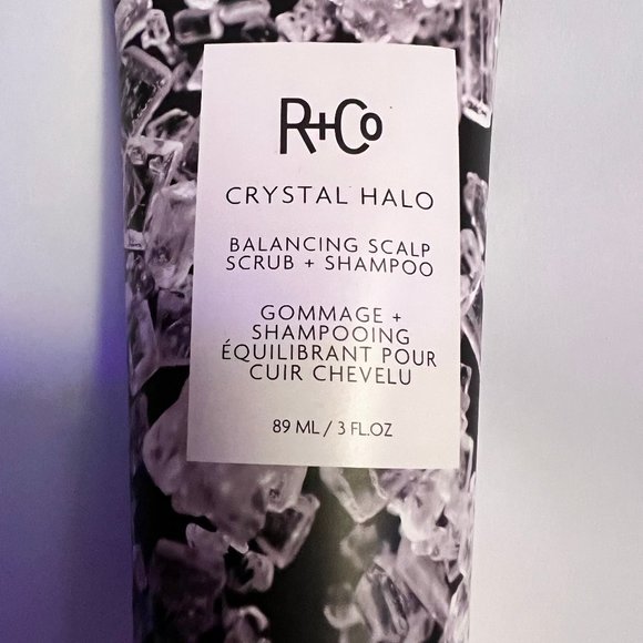 R+CO Crystal Halo Balancing Scalp Scrub + Shampoo NEW! - Picture 5 of 5